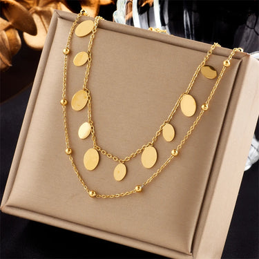 Stainless Steel Geometric Necklaces